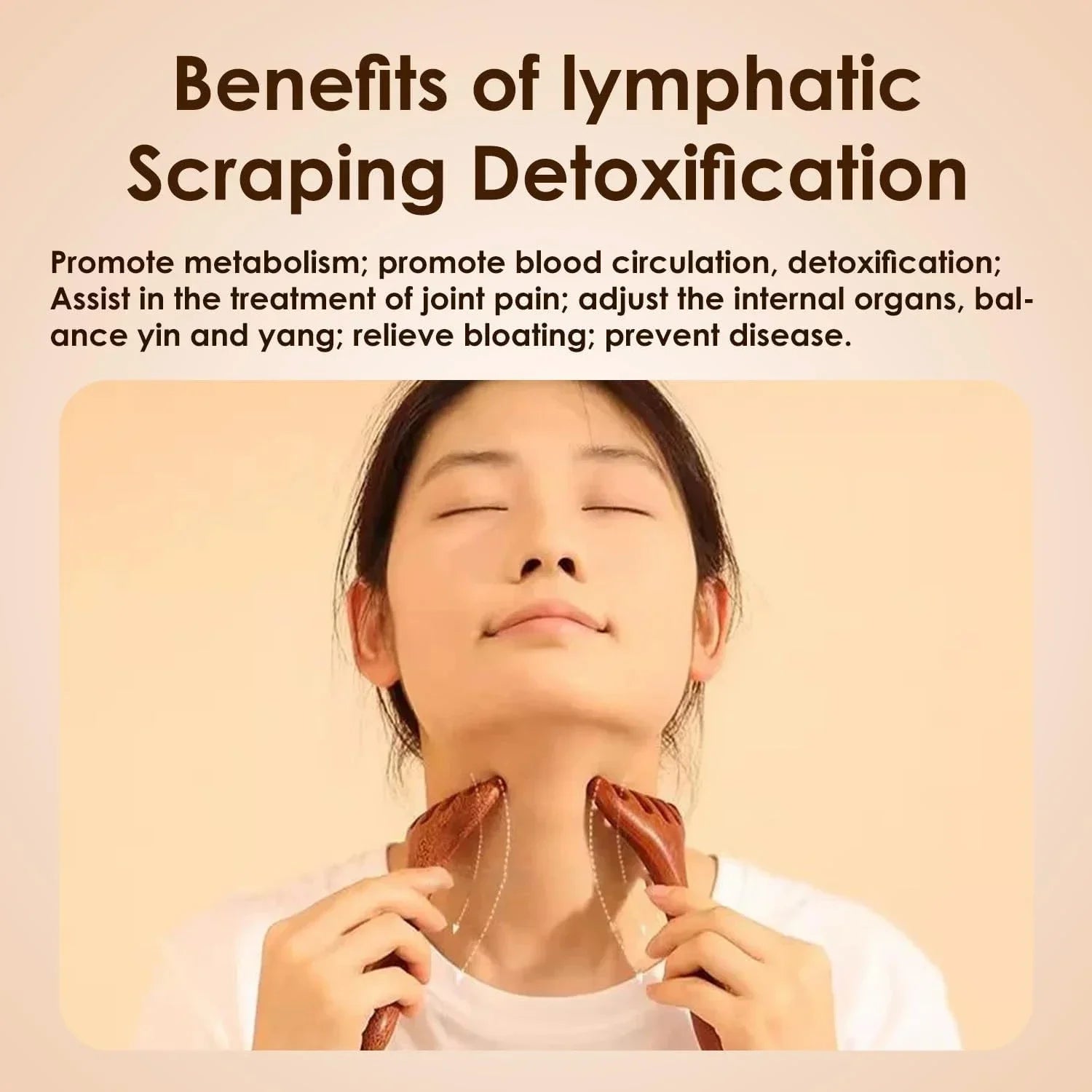 Natural Sandalwood Gua Sha & Back Scratcher – Scalp & Body Tool