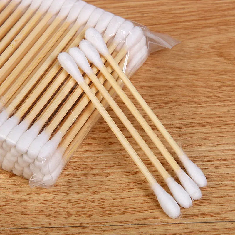 Bamboo Cotton Swabs