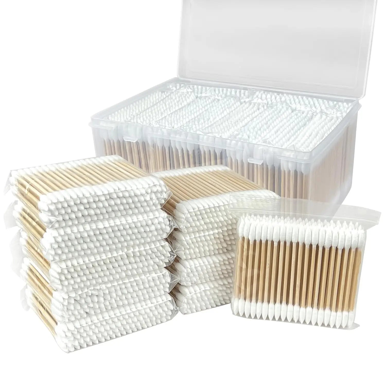 Bamboo Cotton Swabs