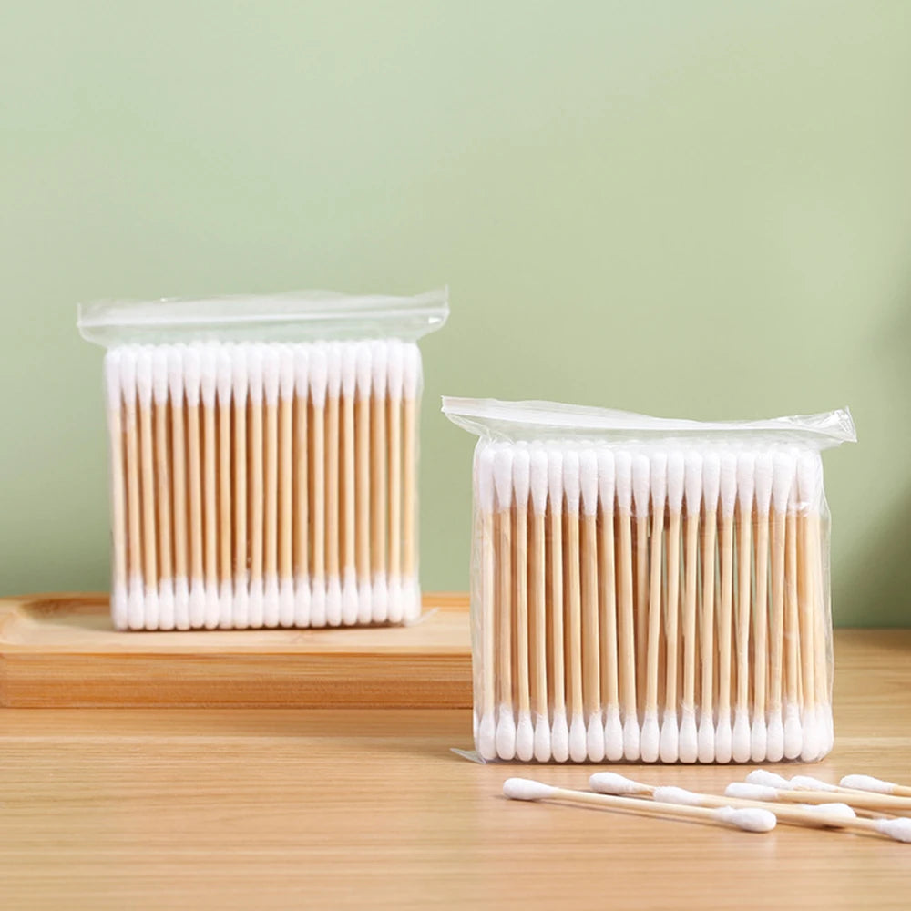 Bamboo Cotton Swabs